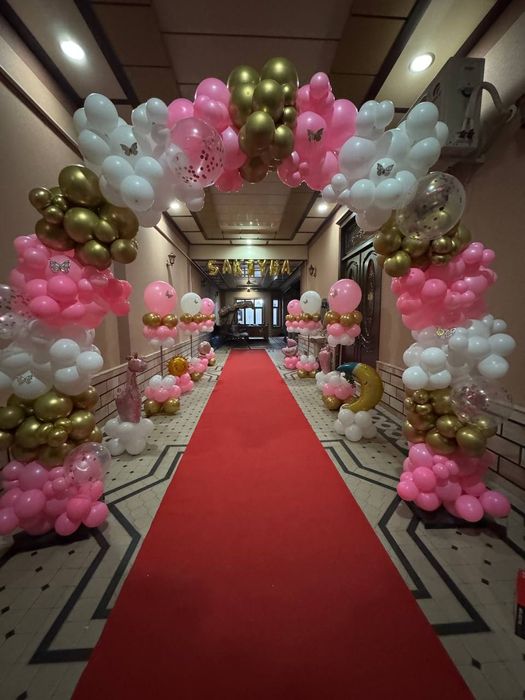 Оформление шарами