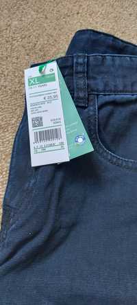 Pantaloni noi, baieti,  Benetton,  nr 150(10-11 ani)