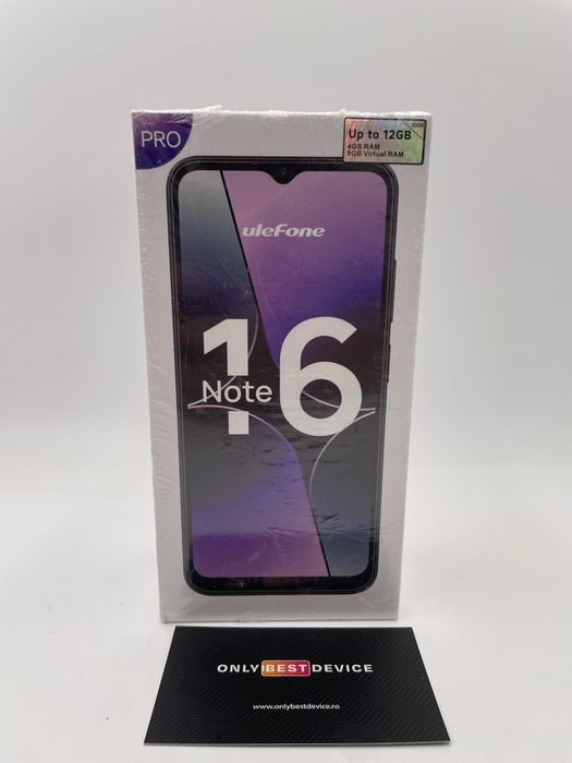 Ulefone Note 16 Black 128 GB