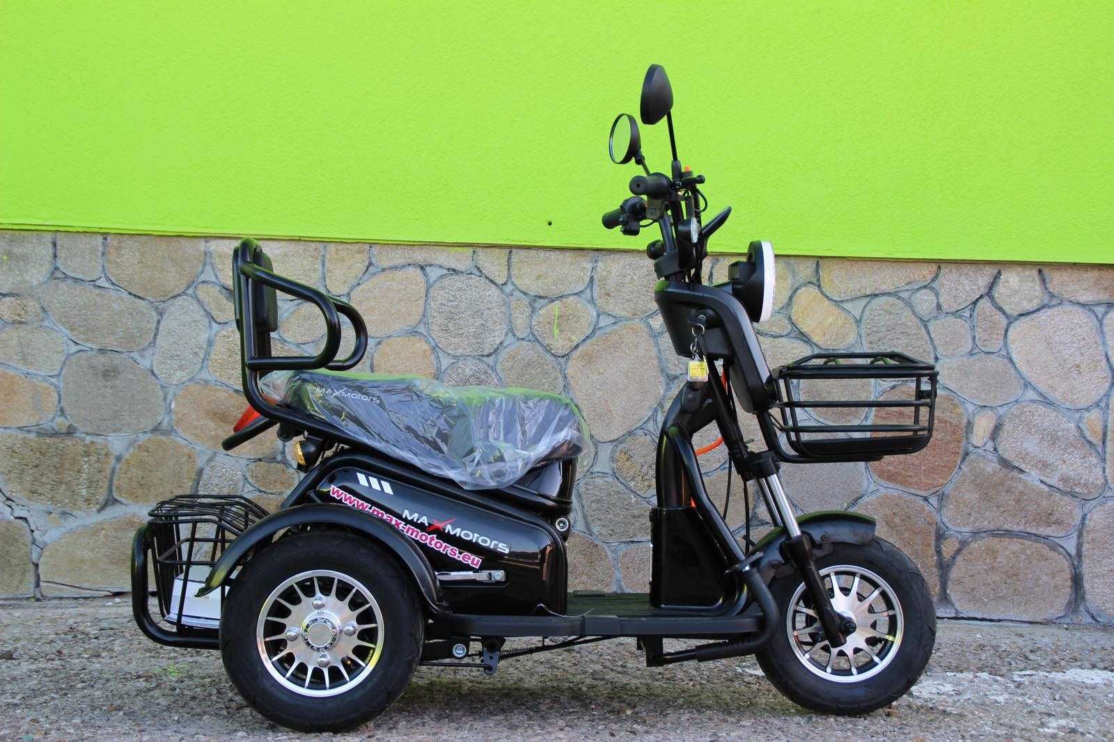 Двуместна Електрическа Триколка MaxMotors Pudding 1500W