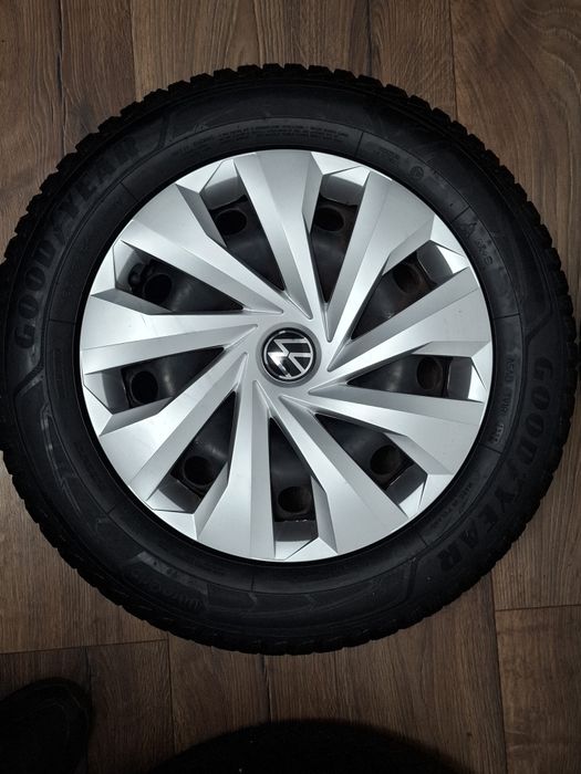 Set jante Oțel cu capace originale 185 65 15 5x100