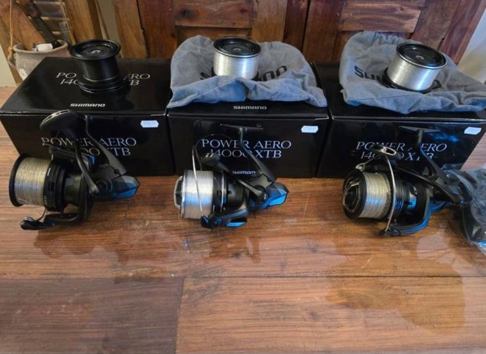 Продавам 3 броя Shimano Power Aero 14000 XTB