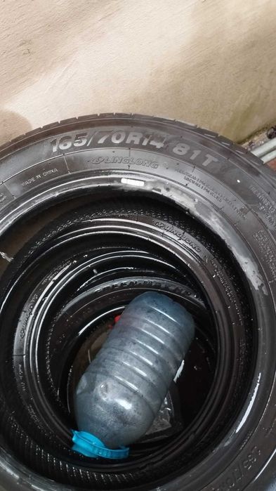 Amvelope  vara spring 165/70R14 81T rulate 10000 KM  4BUC X 100 RON