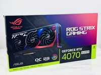 НОВА! Видеокарта Asus ROG Strix GeForce RTX 4070 Super Gaming OC 12G