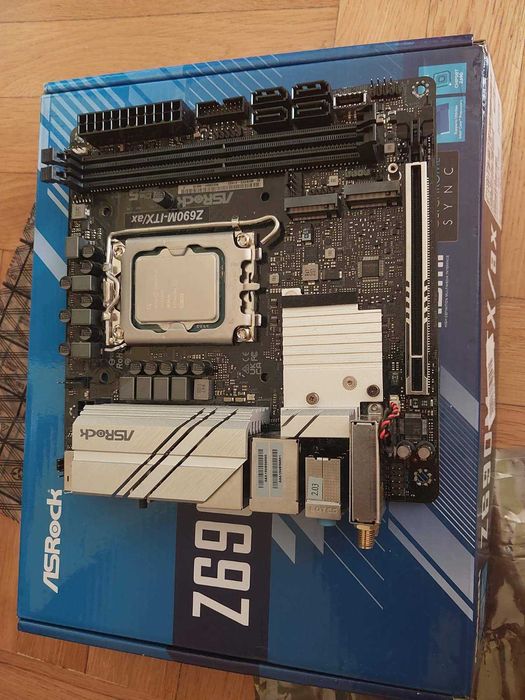 Intel Core i5 13500 + AsRock Z690M-ITX/AX Wi-Fi DDR4