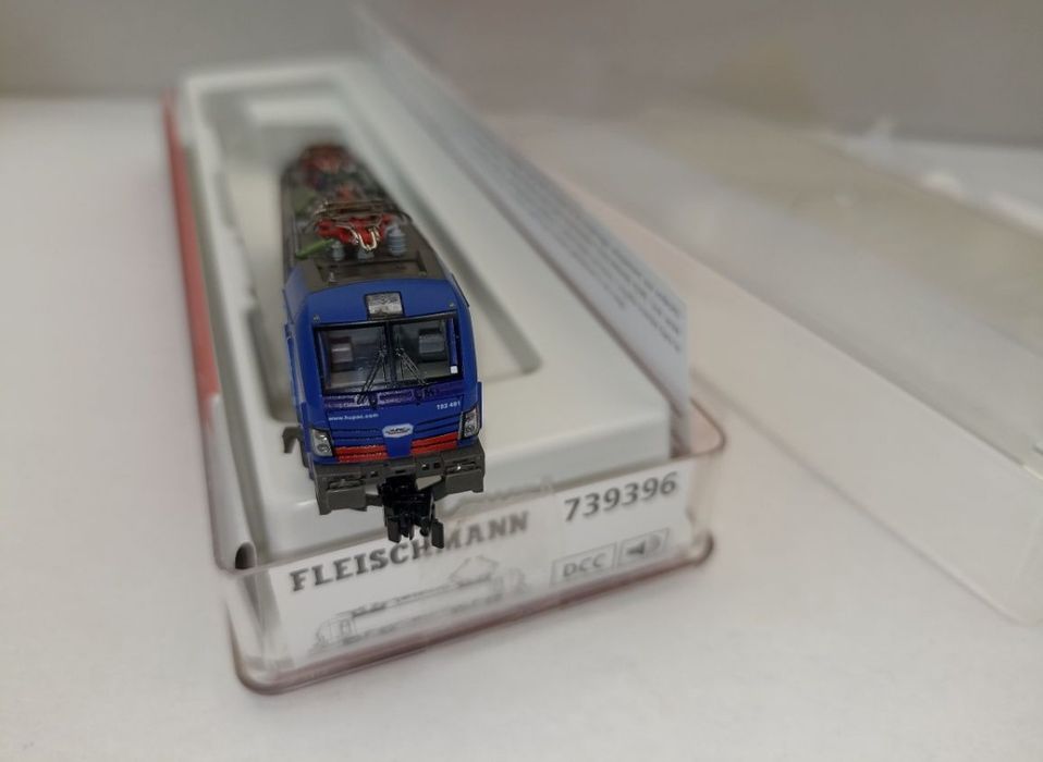 Locomotiva digitală cu sunet fleischmann 739396 trenulet scara N