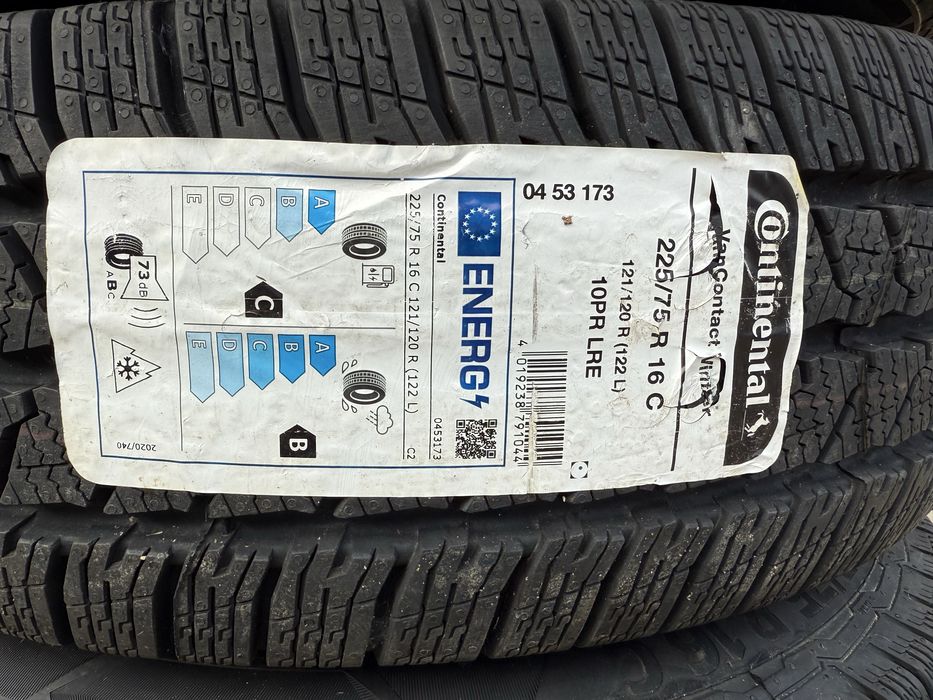 Jante Mercedes Sprinter Noi 225 75 16C Continental iarna Noi 2024