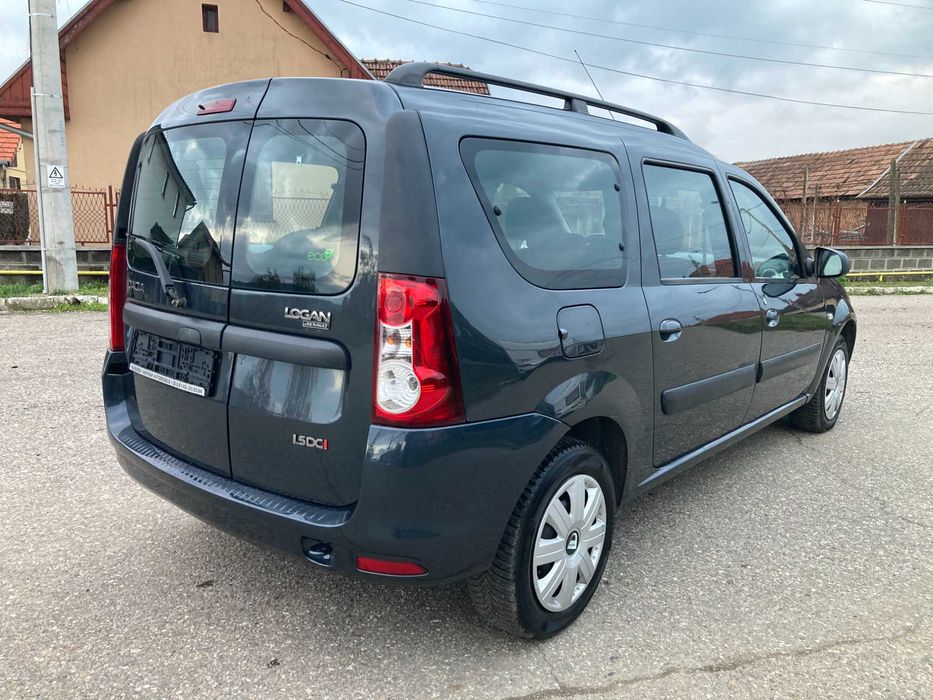 Dacia Logan MCV 1.5 DCI, 86 CP, Climă,7 Locuri,an 2010,import Germania