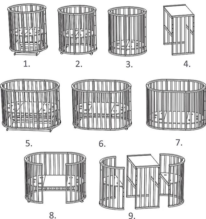 Кровать трансформер