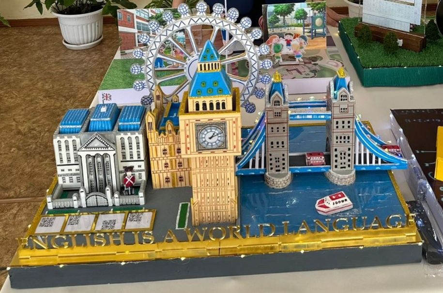 Макет .Ручные работы.. г.Семей