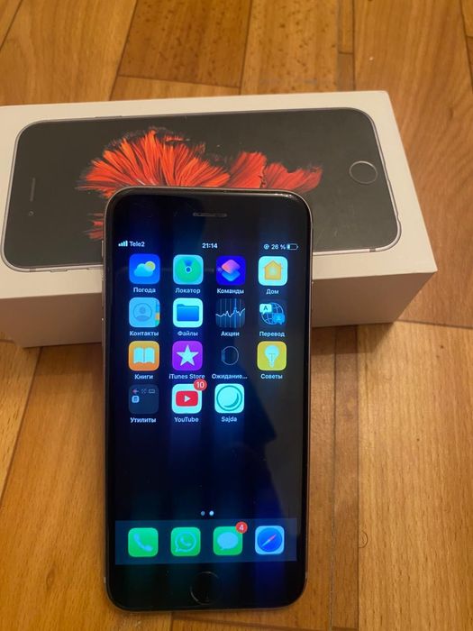 iPhone 6s хорошем состоянии емкость 76