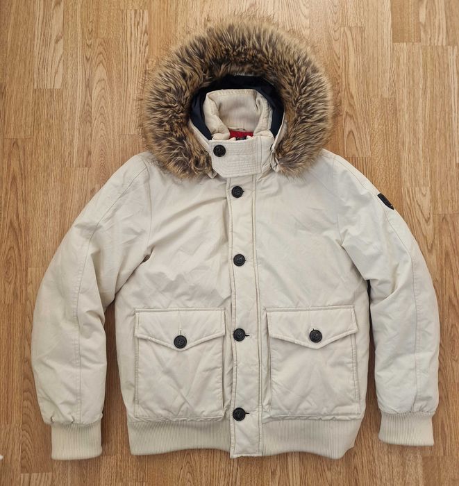 Geacă Tommy Hilfiger hampton bomber jacket goose down puf gâscă