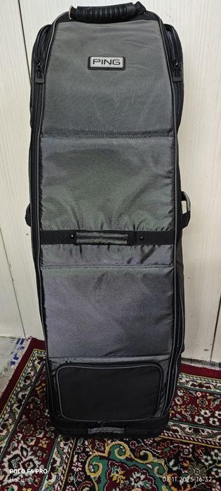 Сумка-кофр. На колёсиках. Для перевозки оборудования, удочек,клюшек