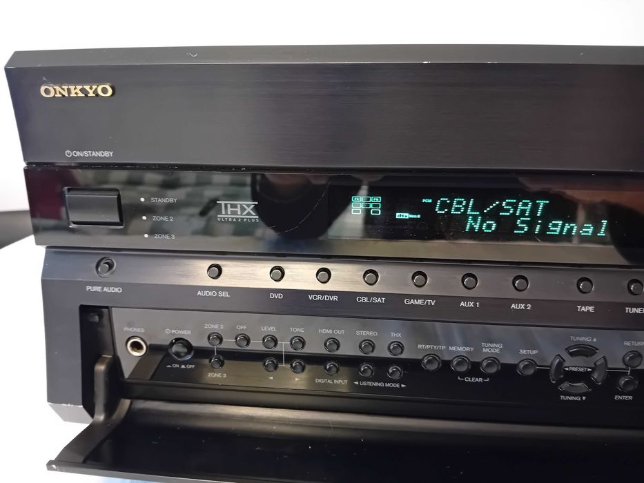 AVR Onkyo TX-SR876 monstru audio și video, putere reală