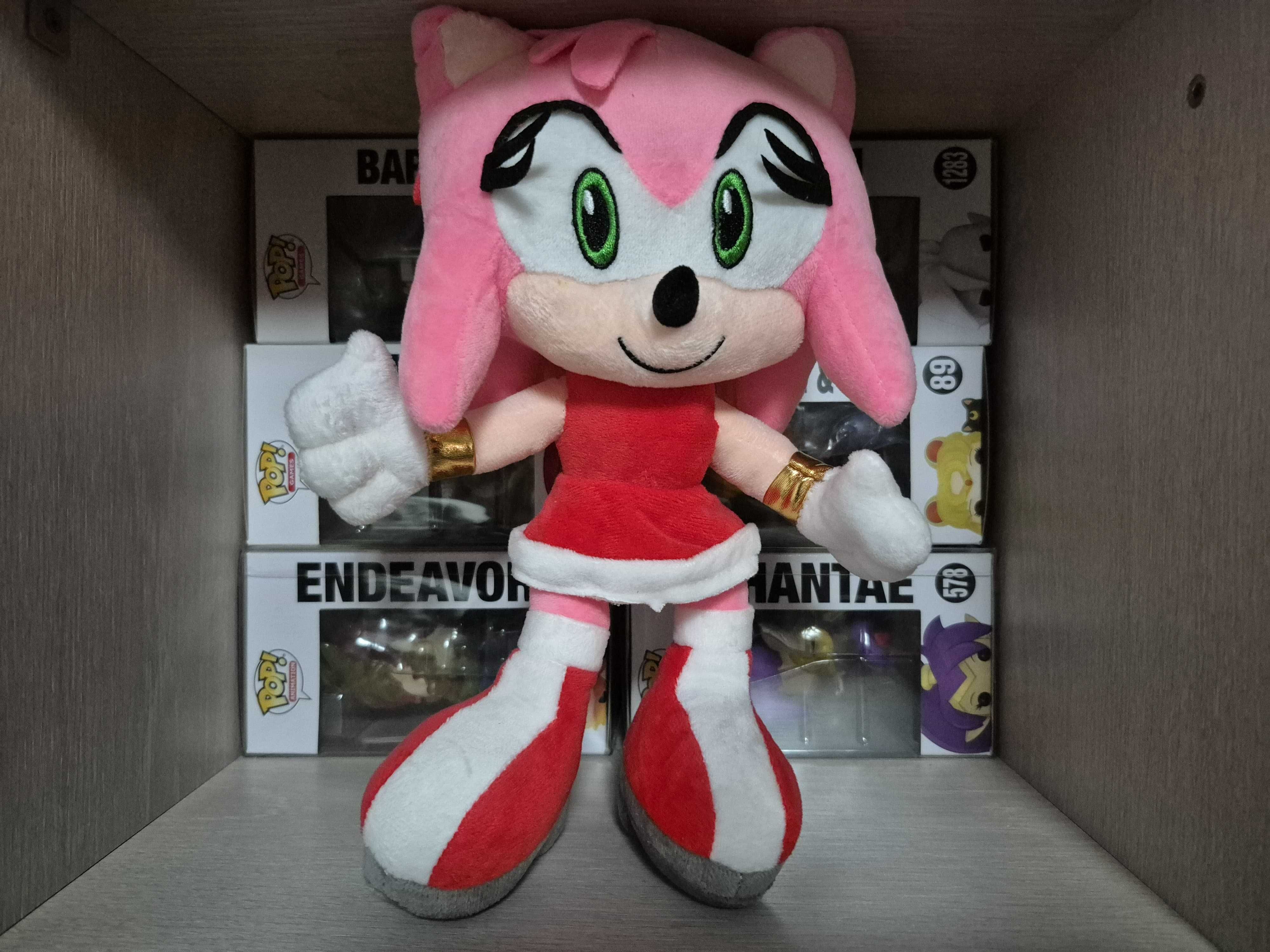 Jucarie Plus Joc Sonic the Hedgehog - Amy Rose
