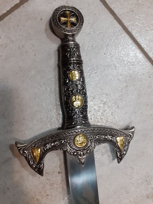 Масонски меч, тамплиерски меч с кания, сабя,острие,рапира,шпага