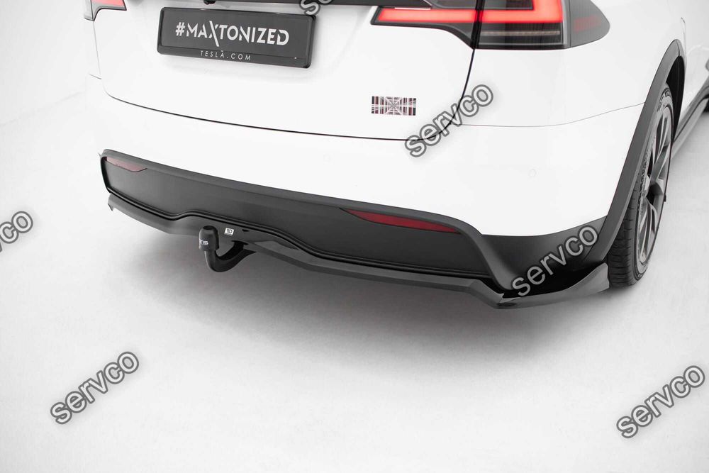Prelungire bara spate Tesla Model X Mk1 2021- v5 - Maxton Design