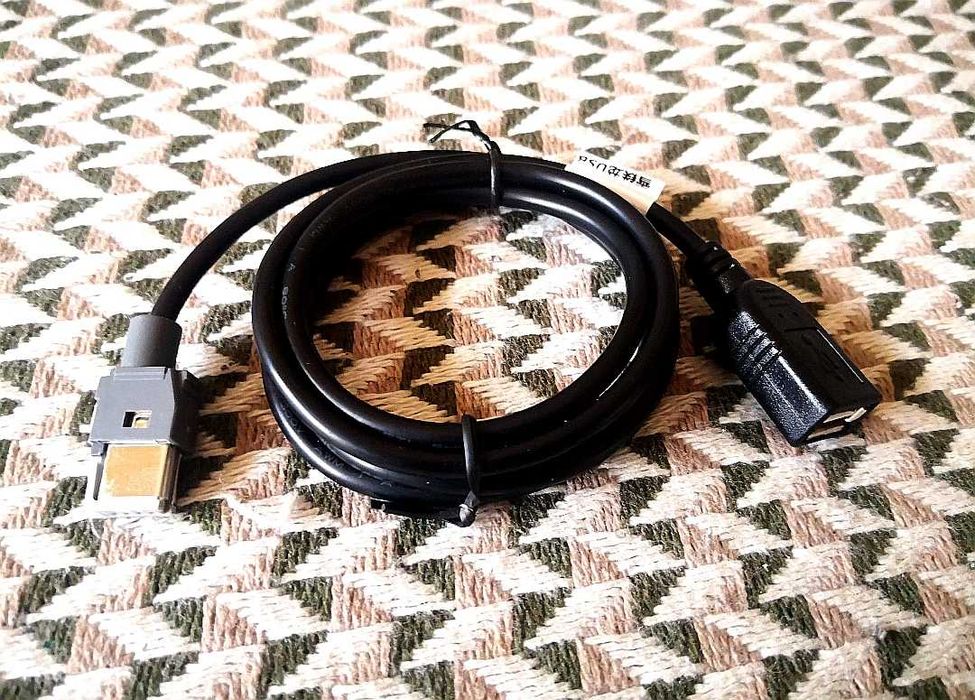 Cablu adaptor 4 pini stick USB radio peugeot citroen RD45 RD43 RD9 Nou