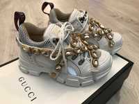 Gucci Flashtrek 35,5 originali, removable crystals, retail 1200 euro