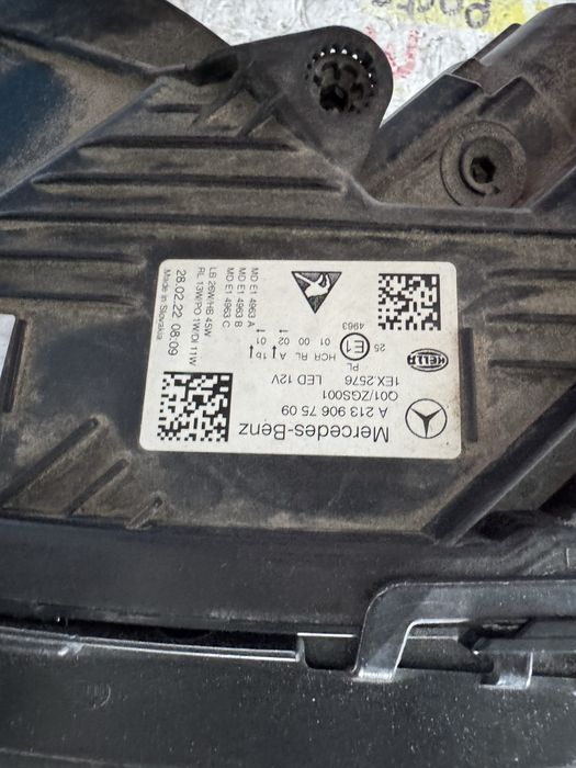 Far stanga full LED Mercedes E class W213 facelift 2020-2023