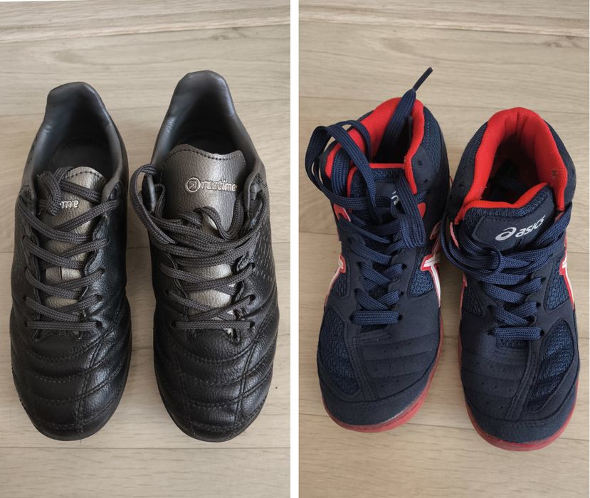 Борцовская обувь и футбольные бутсы 35 размер