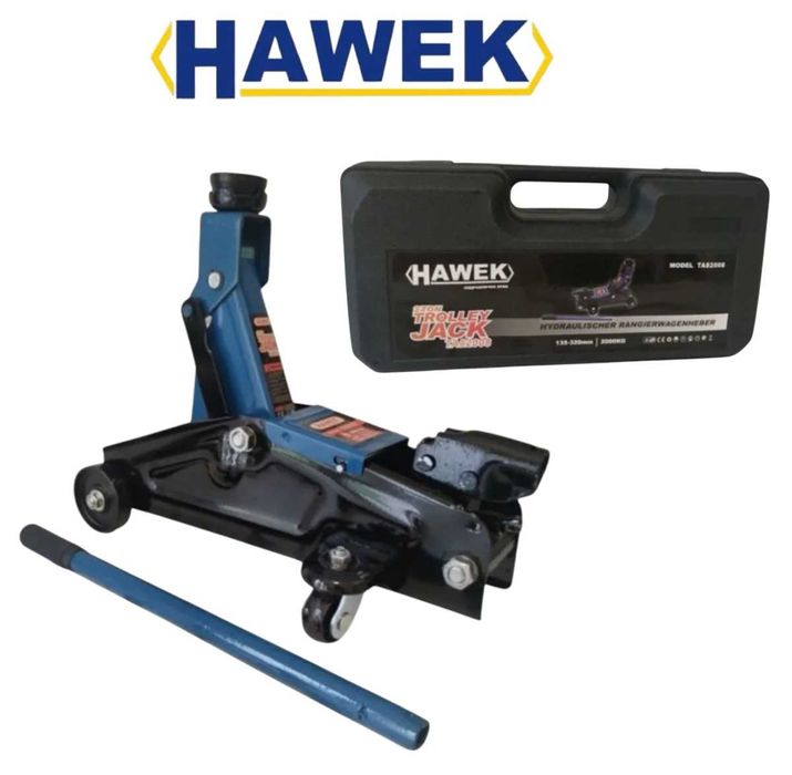 Крик 2 тона Стойки 3 тона и Компресор за въздух HAWEK 3в1