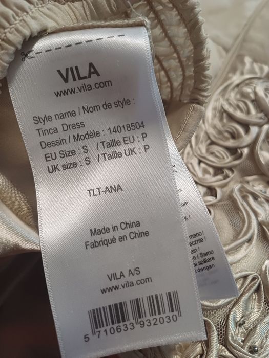 Rochie de ocazie/cununie - VILA fara bretele marimea S