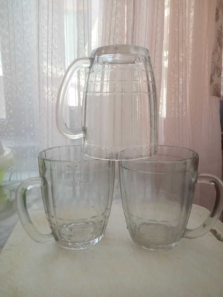 Продам кружки советские о,5л в отличном состоянии. СССР.