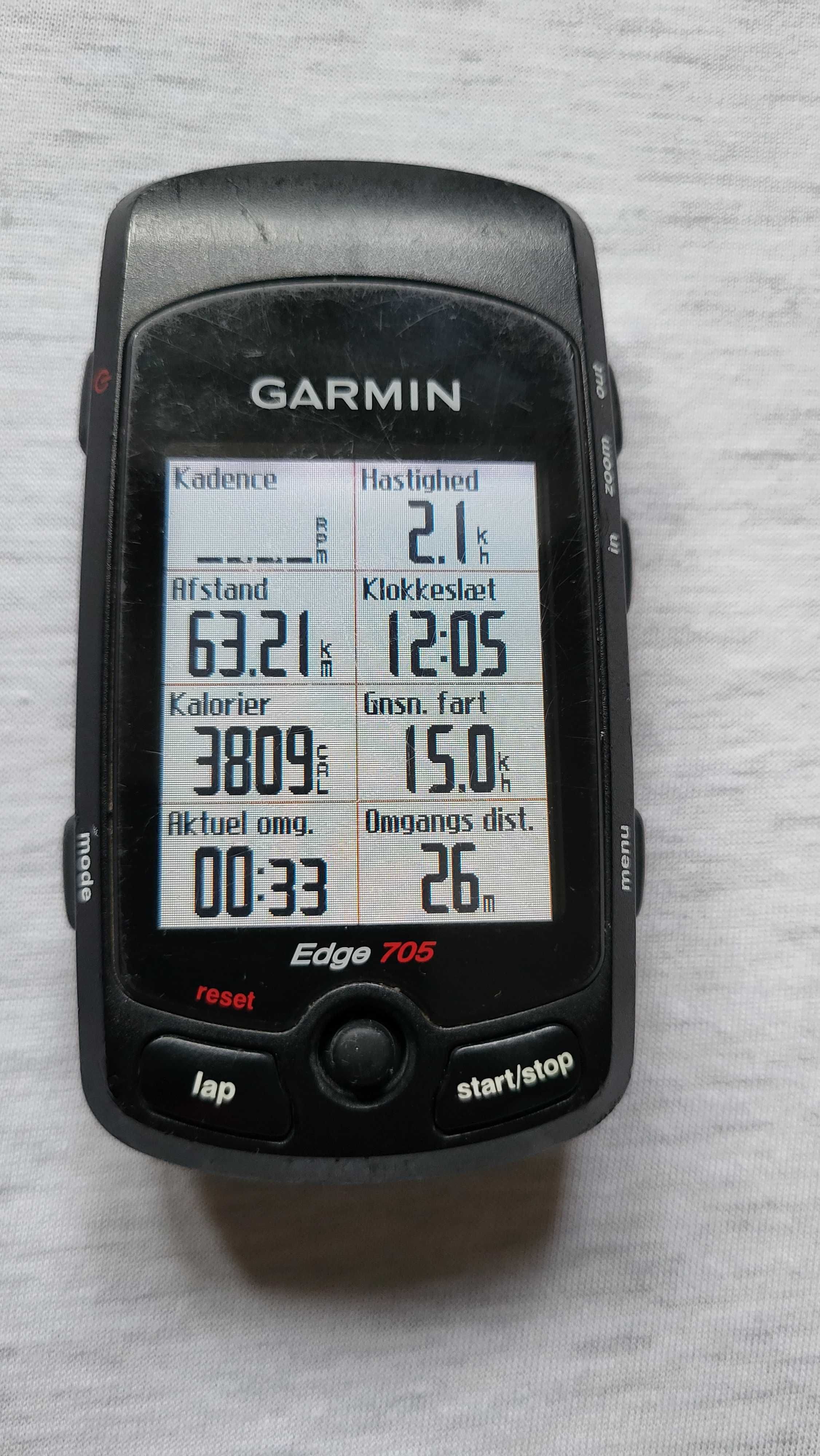 Garmin EDGE 705 Dispozitiv GPS pentru Bicicleta fuctional