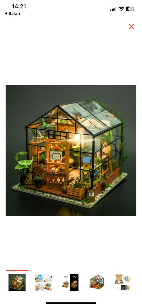 Интерьерный конструктор ROBOTIME CATHY'S FLOWER HOUSE