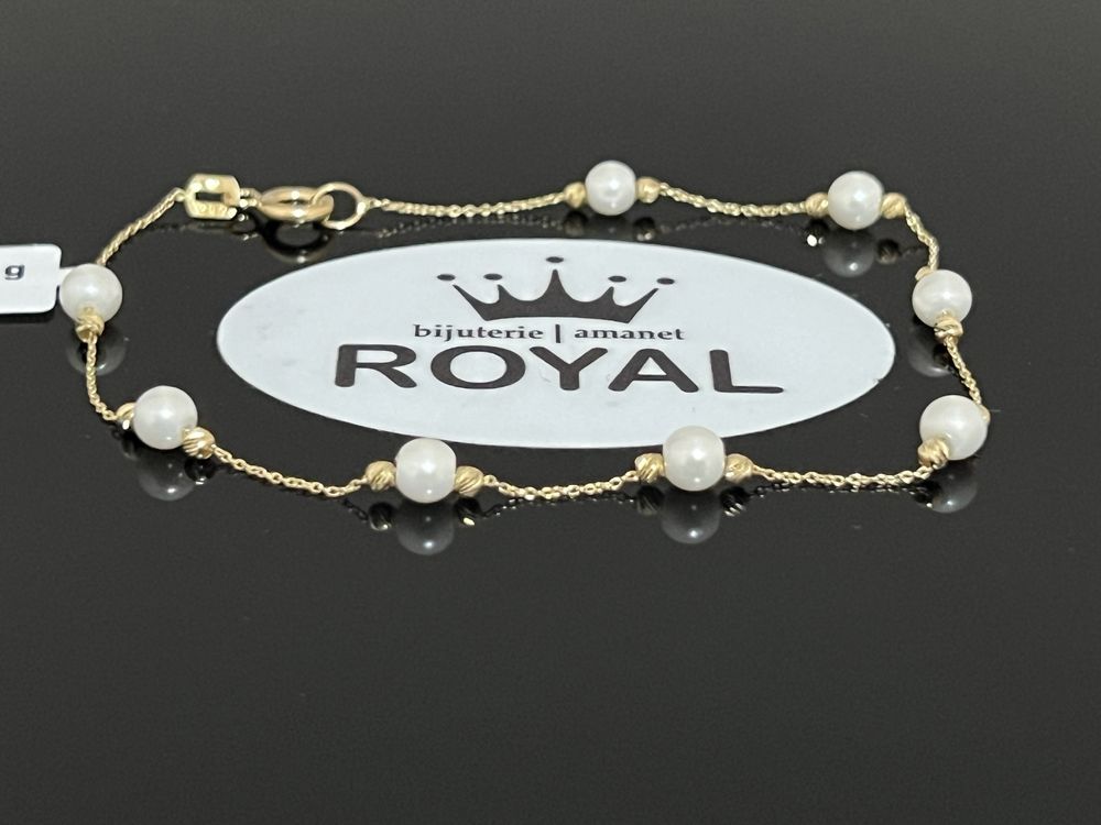 Bijuteria Royal CB : Bratara dama aur 14k 1,61 grame