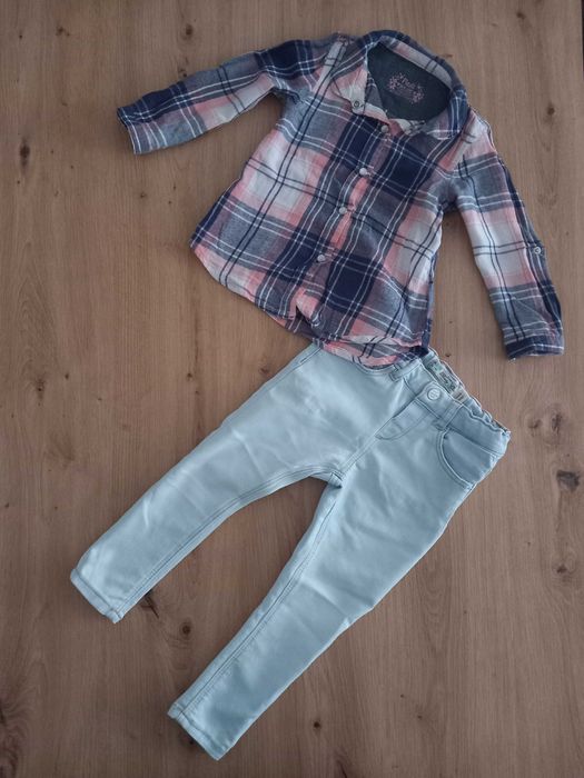 Луксозни маркови детски дрехи за момиченце 18-24м. 86-92см.