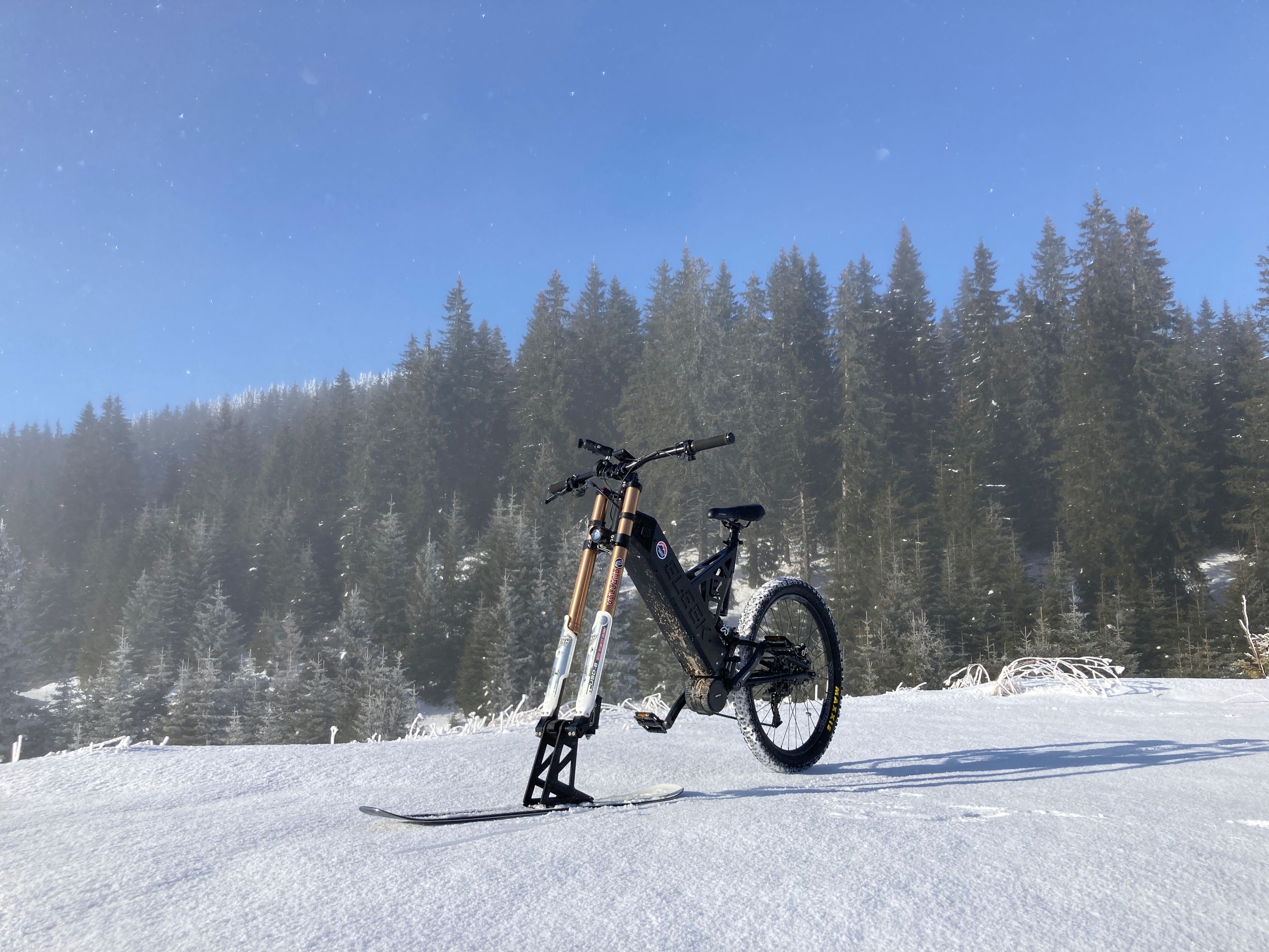 Продавам електрически велосипед с мощност 750W