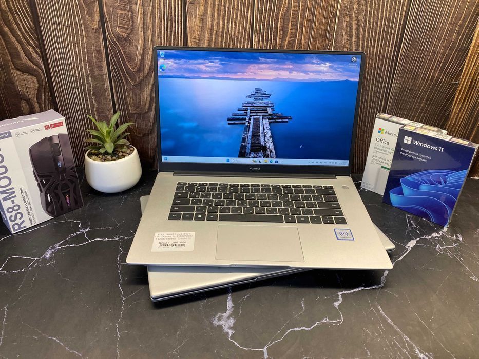 Ноутбук HUAWEI MateBook D15 - Ryzen 5‑5500U / 8GB / 512GB / 15.6" A28