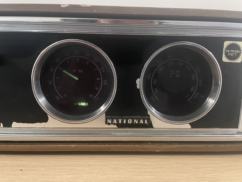 NATIONAL SA 720 / 3 Band Stereo Receiver Hi-Fi 1971 {Japan}