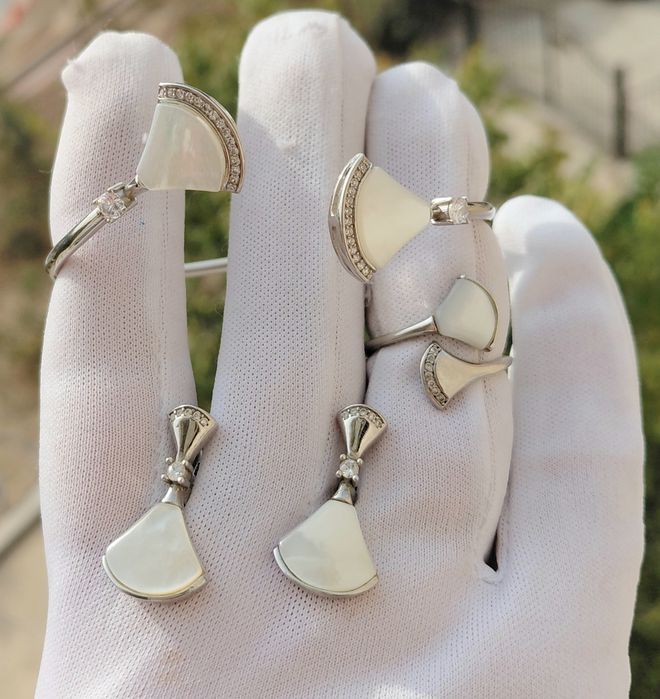 Комплекты Серебро 925. Перламутр.