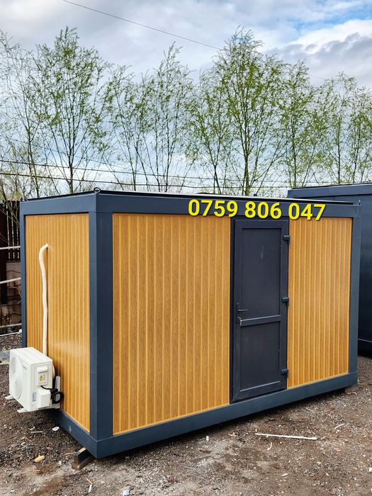 Furnizor Containere Modulare tip vitrina Lambriu Birou Container Pază