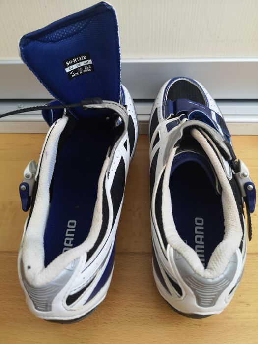 Pantofi ciclism profesionali Shimano cu placute SPD