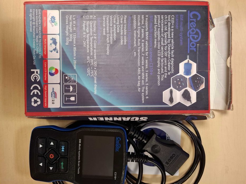 Tester diagnoza auto BMW Creator c310+