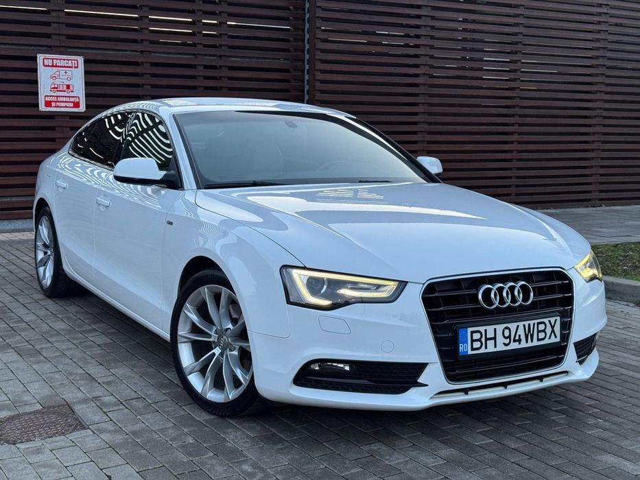 Audi A5 S-Line 2014- 2.0 Automat - Alb Perlat