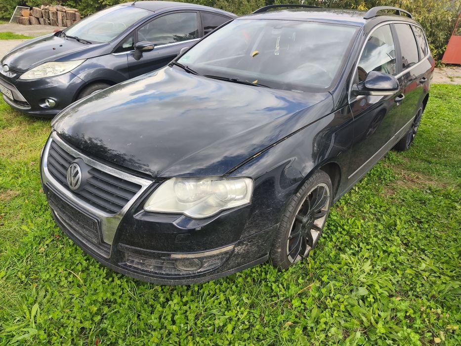 Bară față completă cu grilă culoarea neagră L041 Volkswagen Passat B6