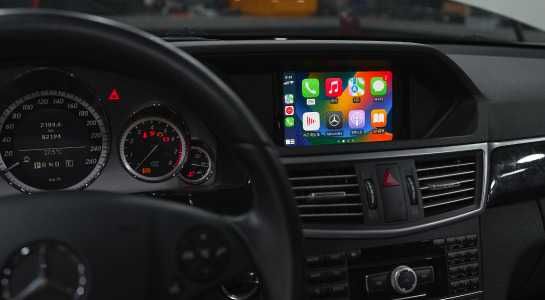 Apple CarPlay Android Auto Mercedes NTG4 C Class W204 E Class W212 GLK