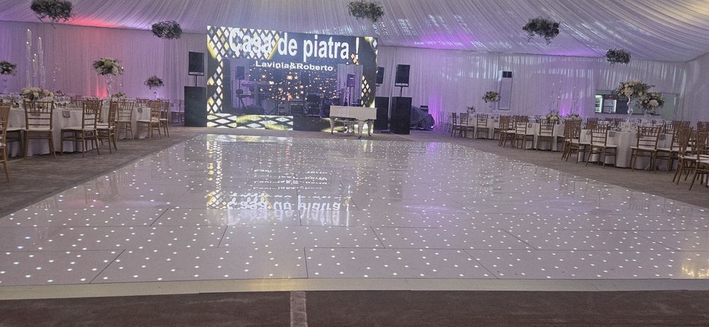 Ring de Dans Smart/Arcada Ynfiniti/Litere volumetrice