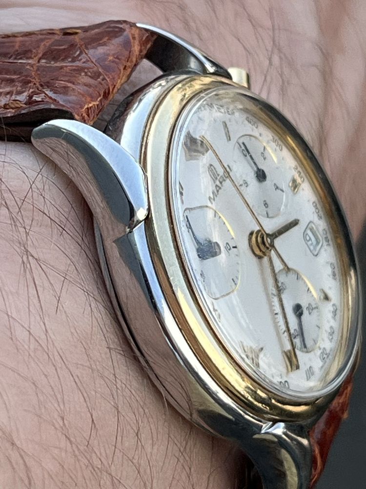 Ceas Cronograf de colectie Margi 22 rubine (omega,rado)