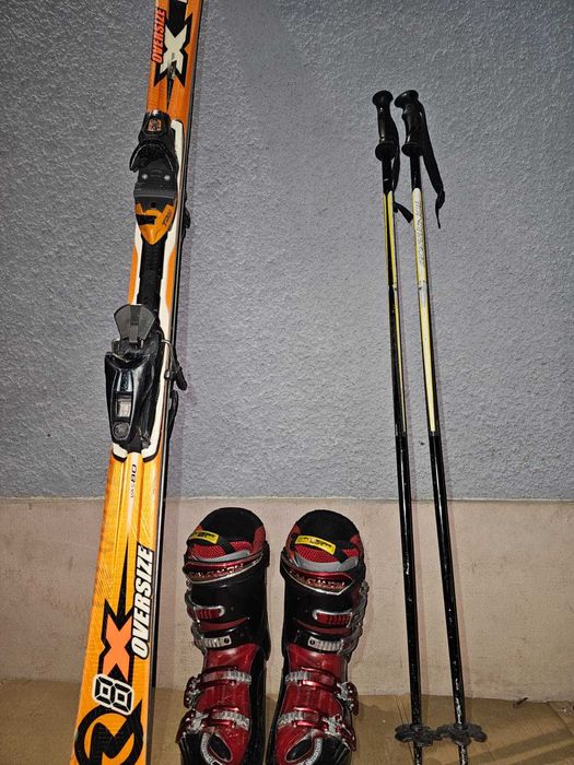 Schiuri Rossignol 174 cm, clapari Salomon marimea 29 si bete Rossignol