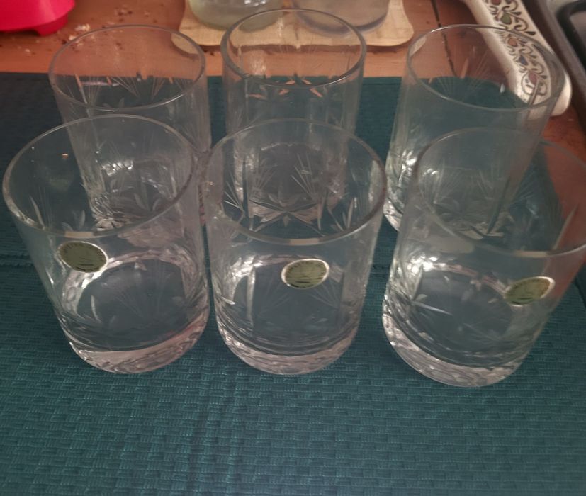 Set pahare cristal