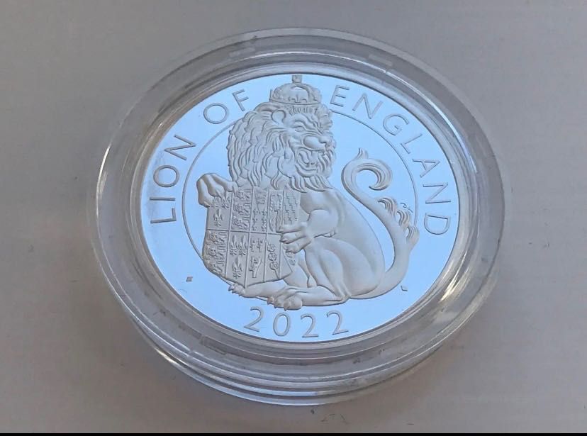 Лъвът на Англия Lion of England Proof Coin 2022