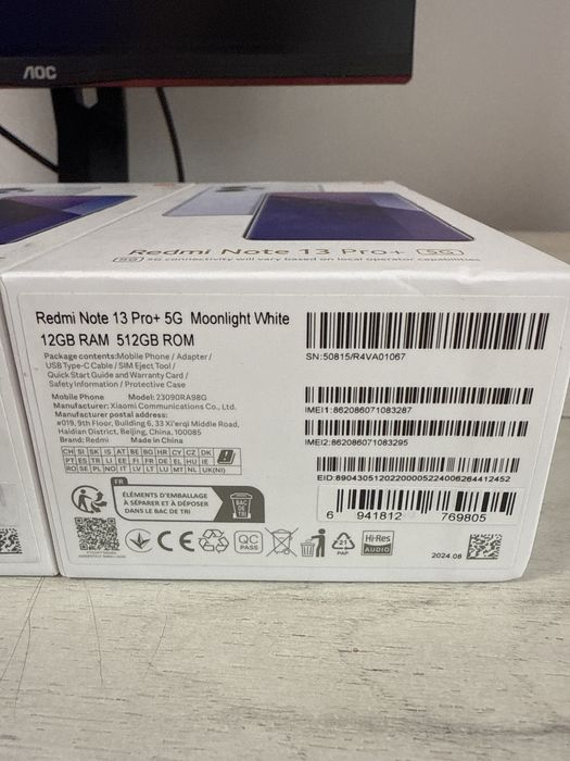 Redmi Note 13 Pro Plus 512G 12G Ram Nou Sigilat