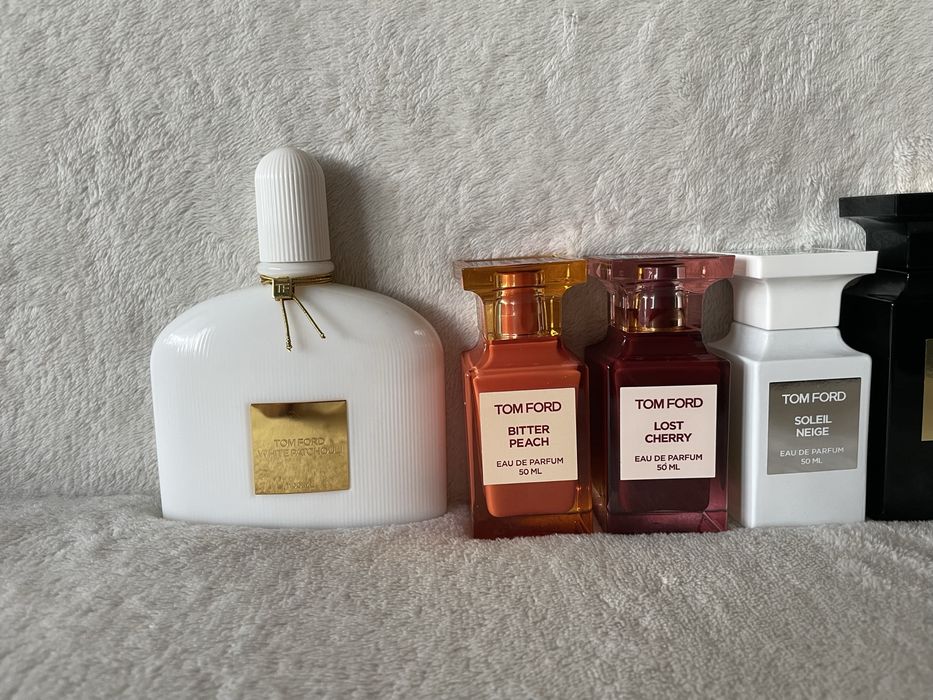 Tom Ford Private Blend Cafe Rose Bitter Peach Lost Cherry Soleil Neige