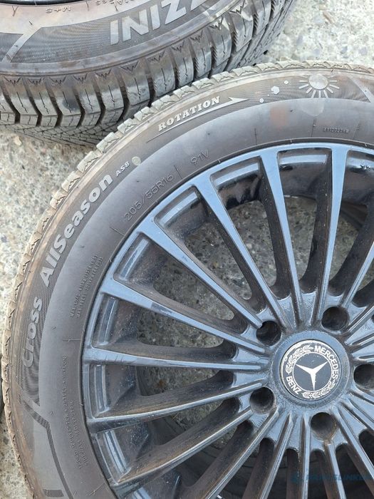 Jante din aliaj R16 MERCEDES-BENZ C-CLASS II W203 2005 C 220 CDI OM646 110KW|150HP 2005